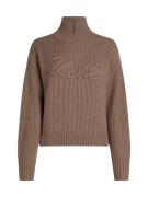 Karl Lagerfeld Pullover 'Soutache '  beige