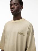 Pull&Bear Bluser & t-shirts  sand / mørkegrå