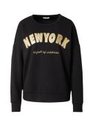 Key Largo Sweatshirt 'NEW YORK'  guld / sort