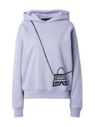 Karl Lagerfeld Sweatshirt  lilla / sort / hvid