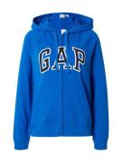 GAP Sweatjakke 'HERITAGE'  marin / royalblå / hvid