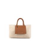 Lola Casademunt Shopper  brun / hvid