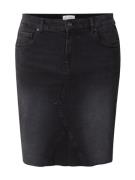 ONLY Carmakoma Nederdel  black denim