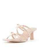 Bershka Pantoletter  nude