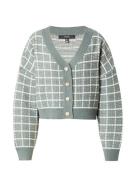 VERO MODA Cardigan 'VMKIA'  jade / hvid