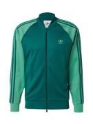 ADIDAS ORIGINALS Sweatjakke 'Adicolor Classics Sst'  lysegrøn / mørkegrøn