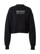 Moschino Jeans Sweatshirt  sort / sølv