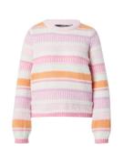 VERO MODA Pullover 'New Embrace'  orange / pink / lyserød / hvid