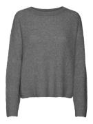 VERO MODA Pullover 'MILI'  grå-meleret