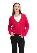 Cartoon Cardigan  fuchsia