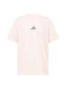 ADIDAS PERFORMANCE Funktionsskjorte  grå / pastelpink / sort