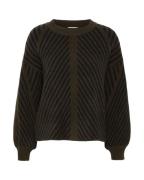 Kaffe Pullover  mokka / sort