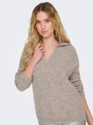 ONLY Pullover 'ONLMaggie'  brun-meleret