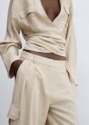 MANGO Bluse 'Utah'  beige