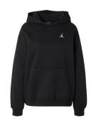 Jordan Sweatshirt 'BRKLN FLC'  sort / hvid