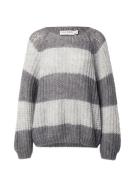 PULZ Jeans Pullover 'PEYTON'  grå / mørkegrå