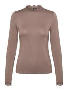 VERO MODA Shirts 'ROSA'  brun