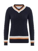 Moxx Paris Pullover 'Aldonsa'  ecru / navy / orange