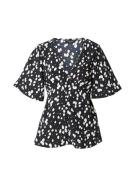 Dorothy Perkins Bluse  sort / hvid