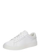 TOMMY HILFIGER Sneaker low 'Essential Court'  guld / grå / hvid