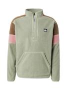 QUIKSILVER Sportspullover 'CLEAN COAST'  brun / khaki / lyserød