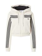 ADIDAS ORIGINALS Sweatjakke  sort / naturhvid