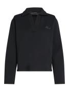 Karl Lagerfeld Sweatshirt  sort / hvid