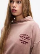 Pull&Bear Sweatshirt  gammelrosa / burgunder