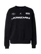 Jordan Sweatshirt 'BRKLN'  sort / hvid