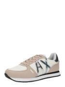 ARMANI EXCHANGE Sneaker low  lysebeige / taupe / sølv