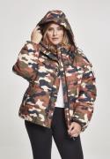 Urban Classics Vinterjakke ' Boyfriend Camo'  blandingsfarvet