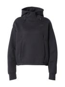 Nike Sportswear Sweatshirt 'Tech Fleece'  mørkegrå / sort