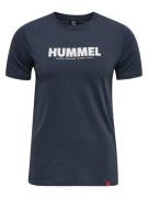 Hummel Funktionsskjorte 'LEGACY'  navy / grå-meleret / hvid