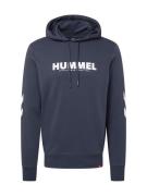 Hummel Sportsweatshirt 'Legacy'  natblå / hvid