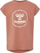 Hummel Bluser & t-shirts  brun / hvid