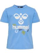 Hummel Shirts  blå / mørkeblå / gul / hvid