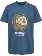 Hummel Shirts  blå / brun / hvid