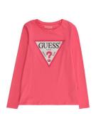 GUESS Bluser & t-shirts  hindbær / sort / hvid