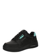 SKECHERS Sneaker low 'UNO COURT'  neonblå / sort