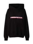 Pegador Sweatshirt 'MILA'  pink / sort / hvid