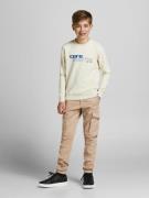 Jack & Jones Junior Bukser 'JJIPaul JJFlake'  lysebrun