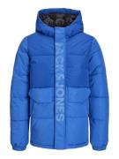 Jack & Jones Junior Vinterjakke 'JCOSpeed'  koboltblåt / royalblå / lyseblå