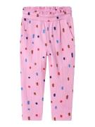 NAME IT Leggings 'NMFNylisa'  blå / brun / lys pink / rød