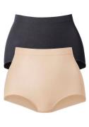 PETITE FLEUR Shapingslip  creme / sort