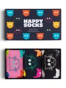 Happy Socks Sokker  navy / grøn / lys pink / sort