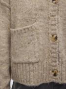 VERO MODA Cardigan 'INGRID'  lysebeige / brun