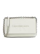 Calvin Klein Jeans Skuldertaske  beige / hvid