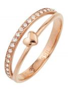 FOSSIL Ring 'Hearts To You '  rosa guld