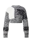 Moschino Jeans Pullover  sort / hvid