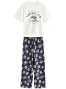 Next Pyjamas  navy / hvid